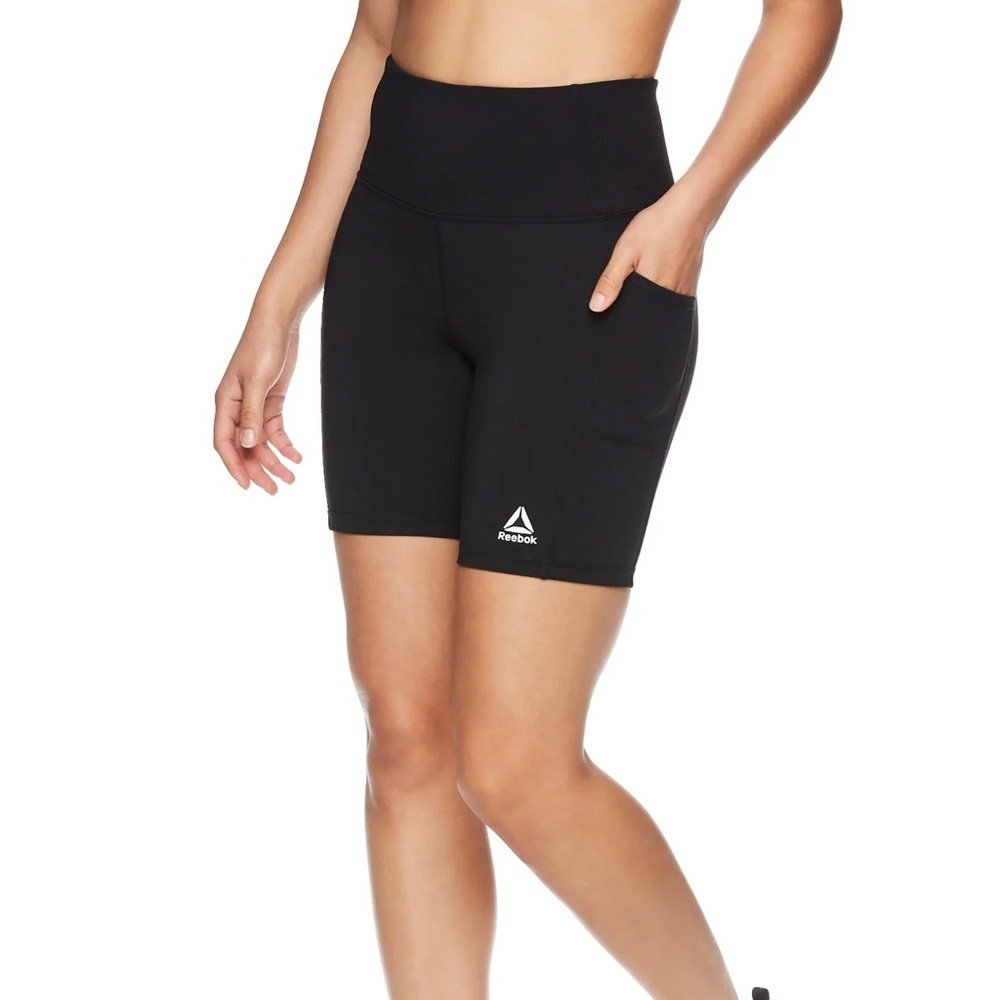 Reebok 8” Black Shorts